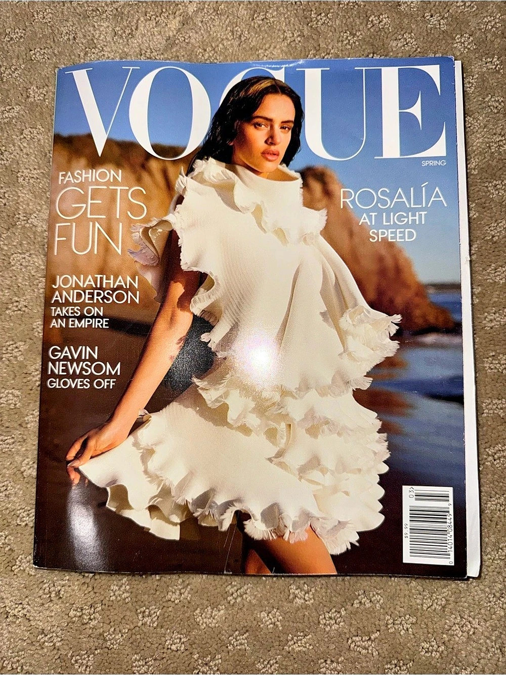 Vogue Magazine Spring 2026 Rosalia Cover